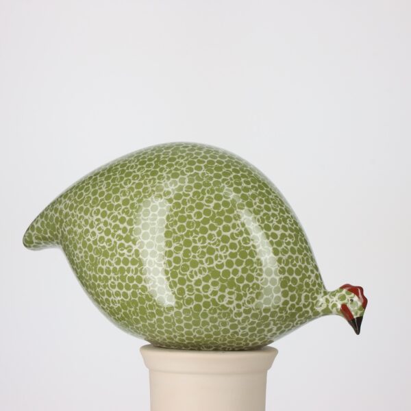 Pintade Vert Grenouille moucheté Blanc – Image 3
