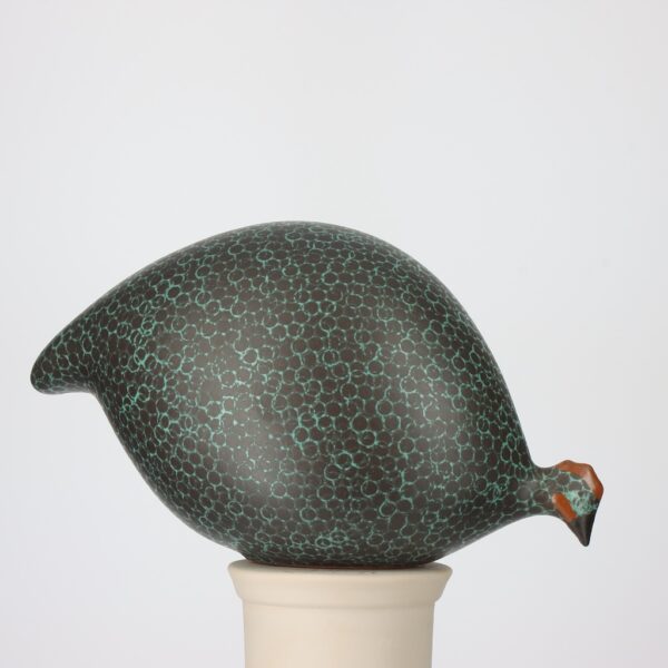Pintade Noir moucheté Turquoise MAT – Image 3