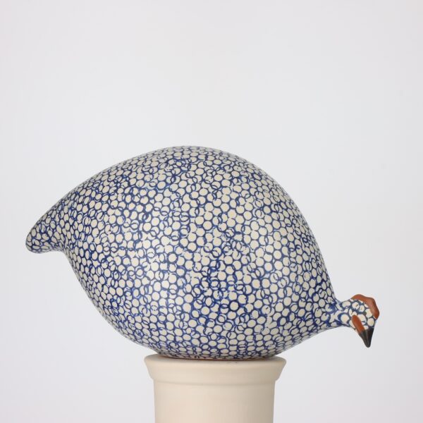 Pintade Blanc moucheté Cobalt MAT – Image 3