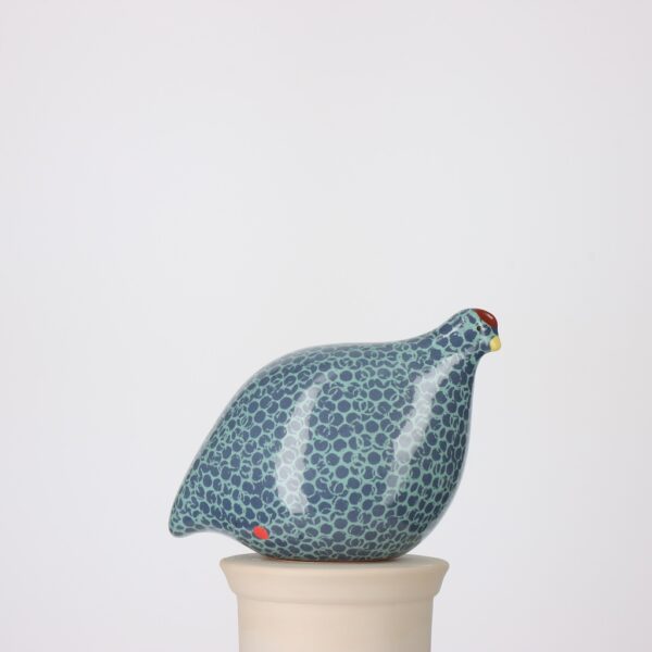 Caille petit modèle 2e choix Bleu moucheté Bleu Turquoise n°394