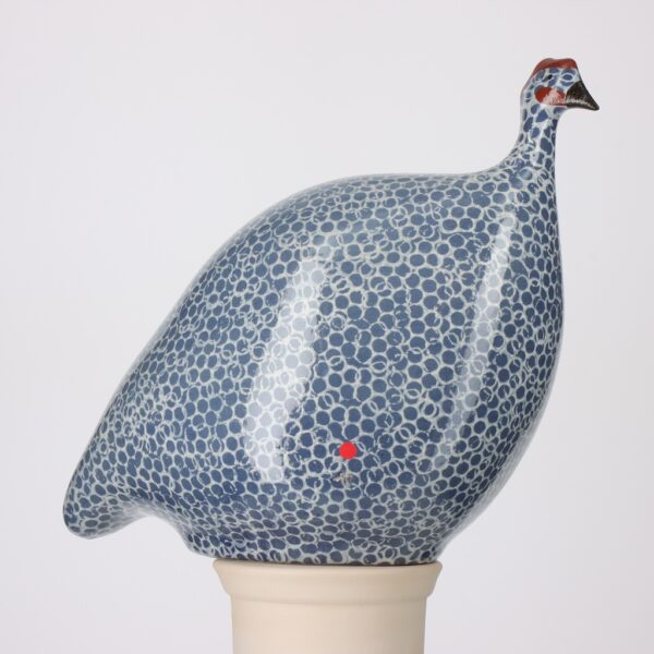 Pintade grand modèle 2e choix Bleu moucheté Blanc n°415