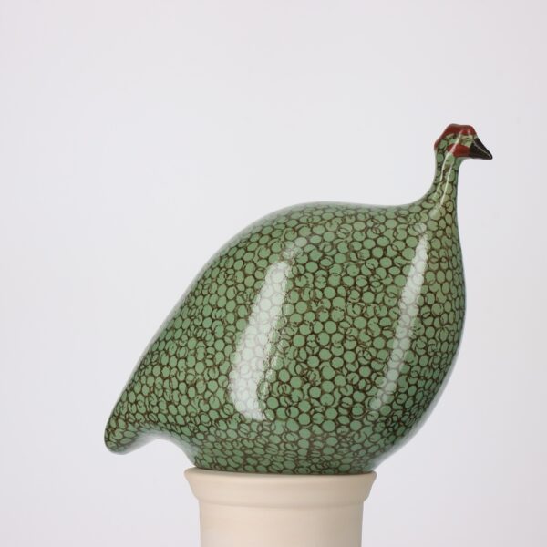 Pintade moyen modèle 2e choix Vert moucheté Noir n°425