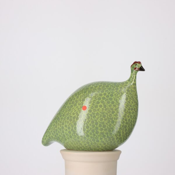 Pintade petit modèle 2e choix Vert moucheté Jaune n°430