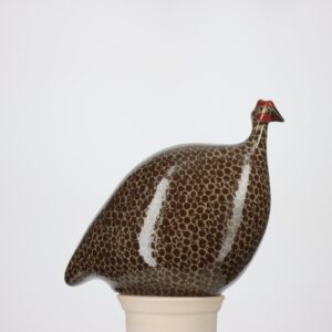 Pintade moyen modèle 2e choix Noir moucheté Gris n°439