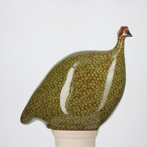 Pintade grand modèle 2e choix Vert moucheté Bordeaux n°442