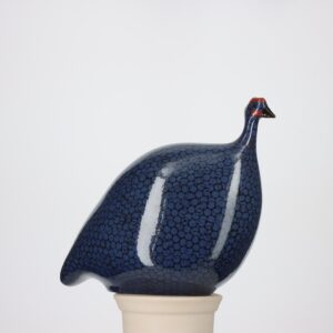 Pintade moyen modèle 2e choix Bleu moucheté Noir n°452