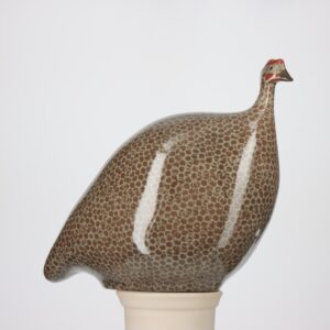 Pintade grand modèle 2e choix Noir moucheté Gris n°458