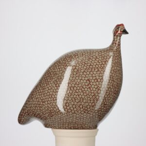 Pintade grand modèle 2e choix Gris moucheté Bordeaux n°463