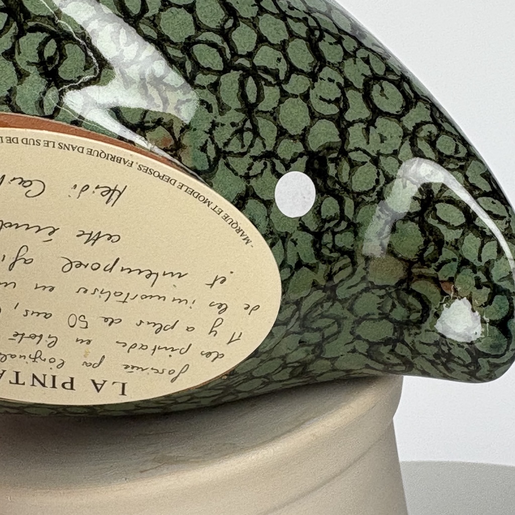 Pintade petit modèle 2e choix Vert moucheté Noir n°465 – Image 2