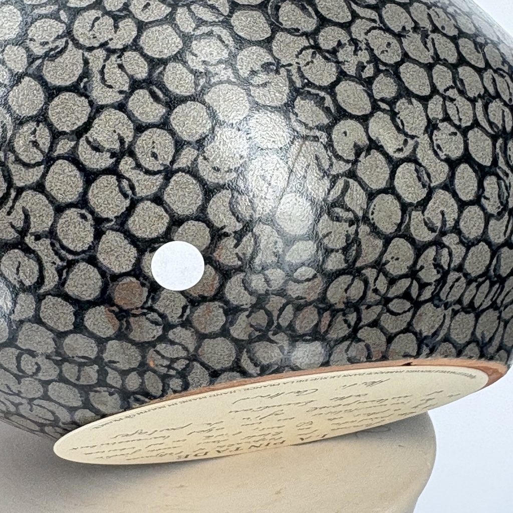 Pintade petit modèle 2e choix Gris moucheté Noir MAT n°469 – Image 2