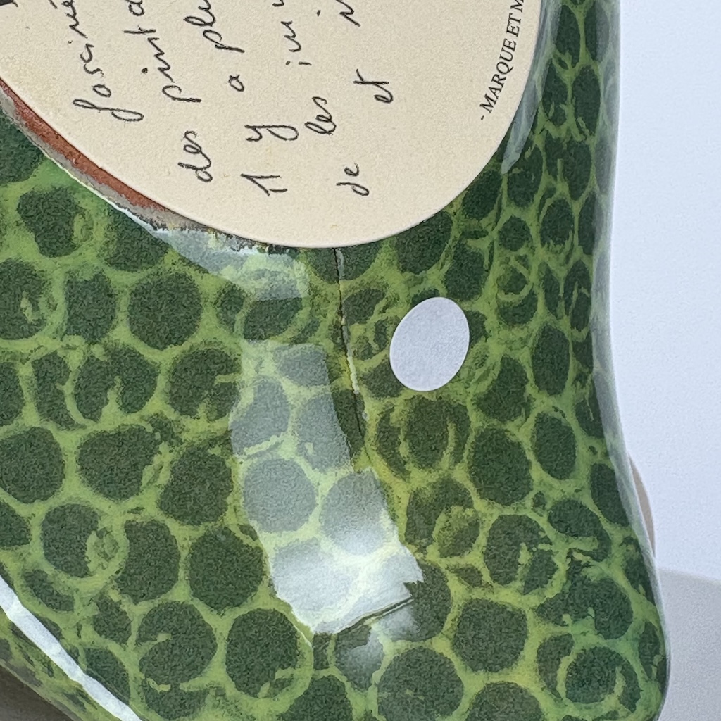 Pintade petit modèle 2e choix Vert moucheté Jaune n°471 – Image 2