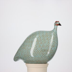 Pintade moyen modèle 2e choix Gris moucheté Bleu Ciel n°476