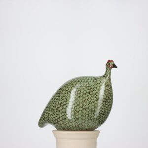 Pintade petit modèle 2e choix Vert moucheté Noir n°486