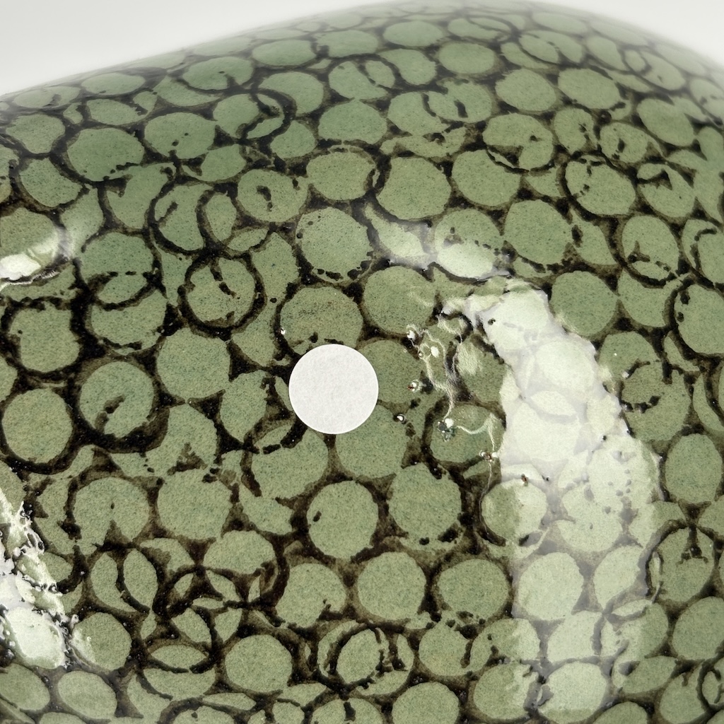 Pintade petit modèle 2e choix Vert moucheté Noir n°486 – Image 2