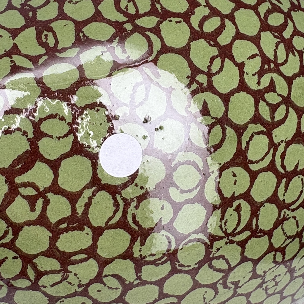 Pintade petit modèle 2e choix Vert moucheté Bordeaux n°488 – Image 2