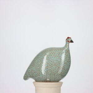 Pintade petit modèle 2e choix Gris moucheté Bleu Ciel n°489