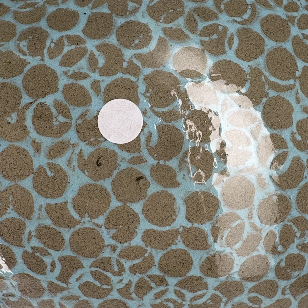 Pintade petit modèle 2e choix Gris moucheté Bleu Ciel n°494 – Image 2