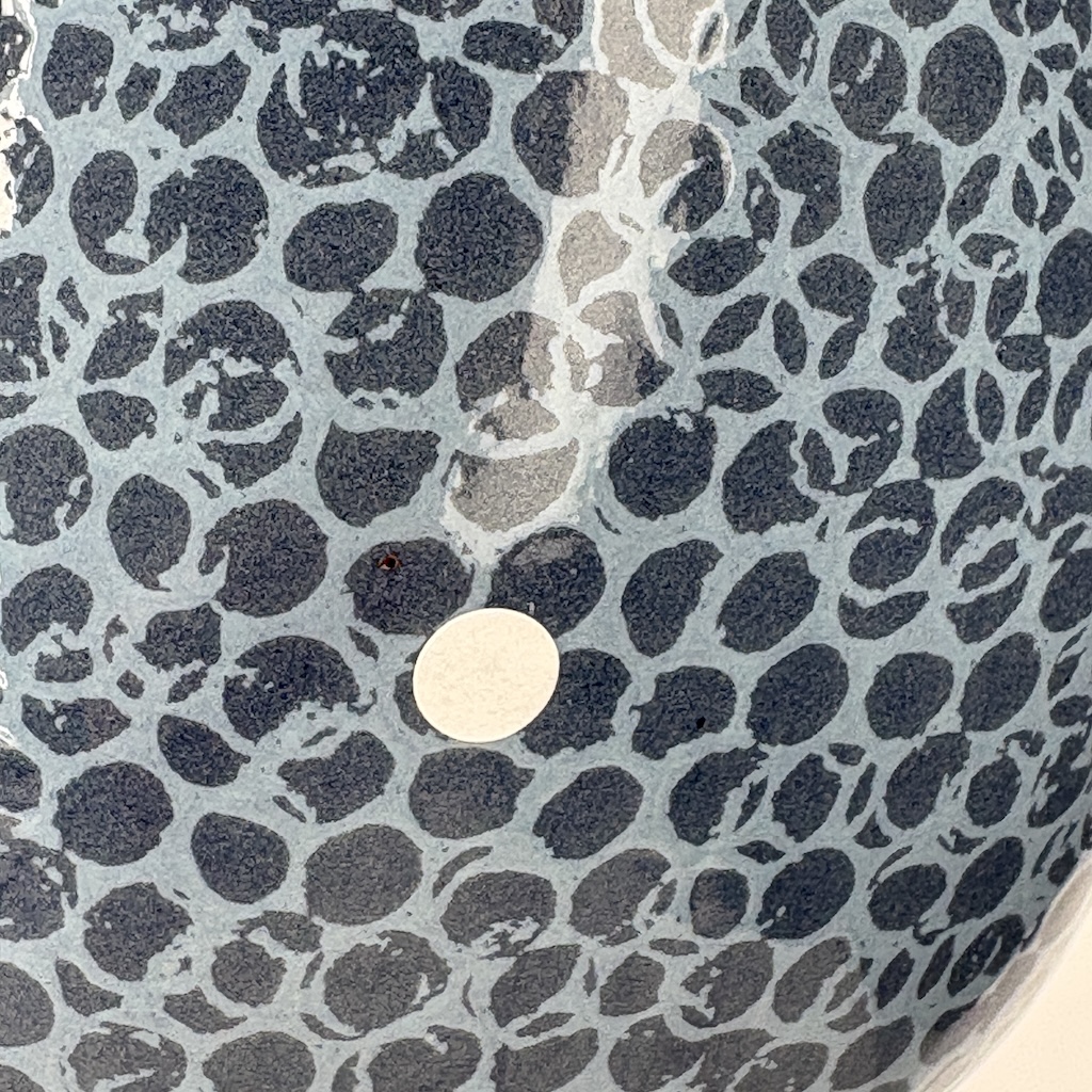 Pintade moyen modèle 2e choix Bleu moucheté Bleu Lavande n°495 – Image 2