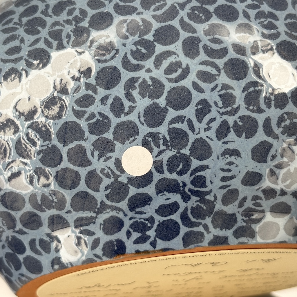 Pintade moyen modèle 2e choix Bleu moucheté Bleu Lavande n°495 – Image 3