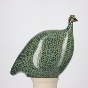 Pintade grand modèle 2e choix Vert moucheté Cobalt n°500