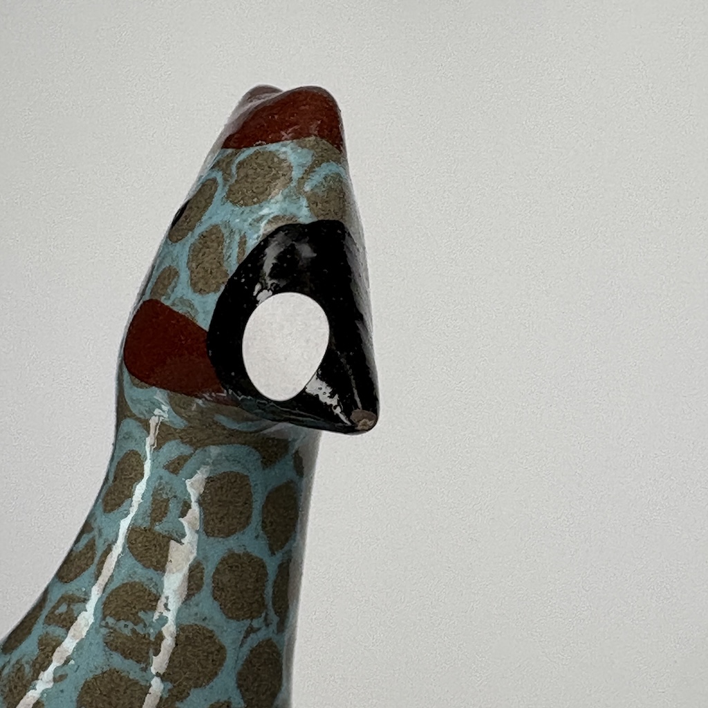 Pintade grand modèle 2e choix Gris moucheté Bleu Ciel n°501 – Image 2