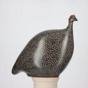 Pintade grand modèle 2e choix Gris moucheté Noir MAT n°506