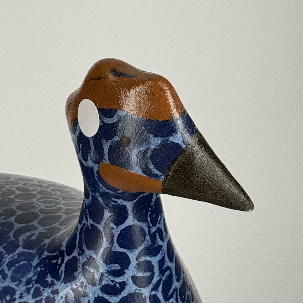 Pintade grand modèle 2e choix Bleu moucheté Bleu Lavande MAT n°507 – Image 2