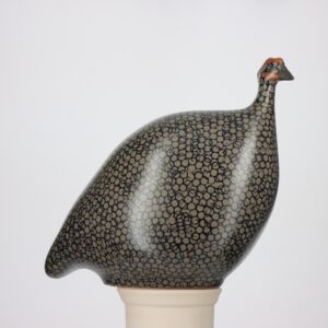 Pintade grand modèle 2e choix Gris moucheté Noir MAT n°508