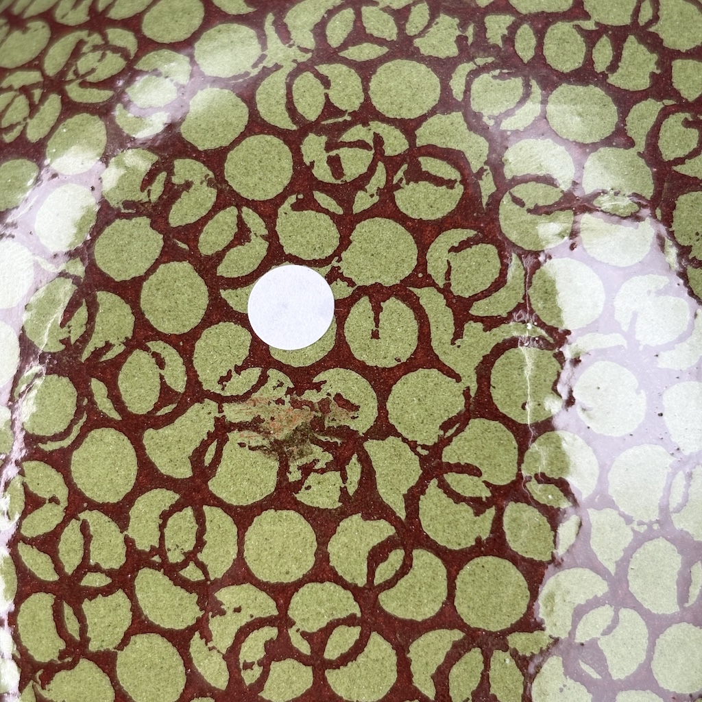 Pintade modèle qui picore 2e choix Vert moucheté Bordeaux n°517 – Image 2