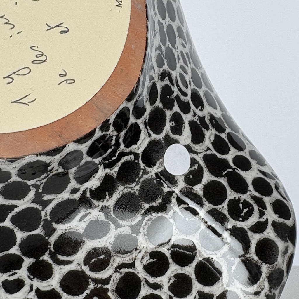 Pintade grand modèle 2e choix Noir moucheté Blanc n°525 – Image 2