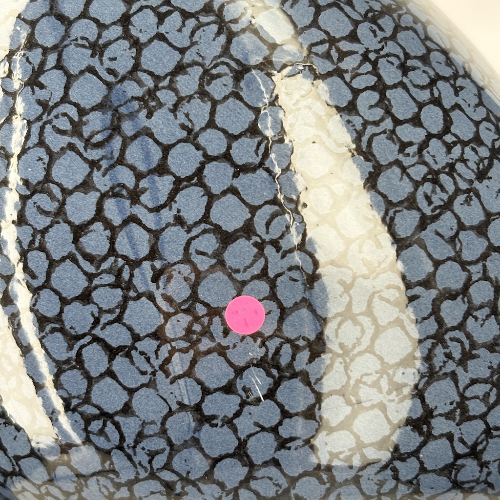 Pintade grand modèle 2e choix Bleu moucheté Noir n°526 – Image 2