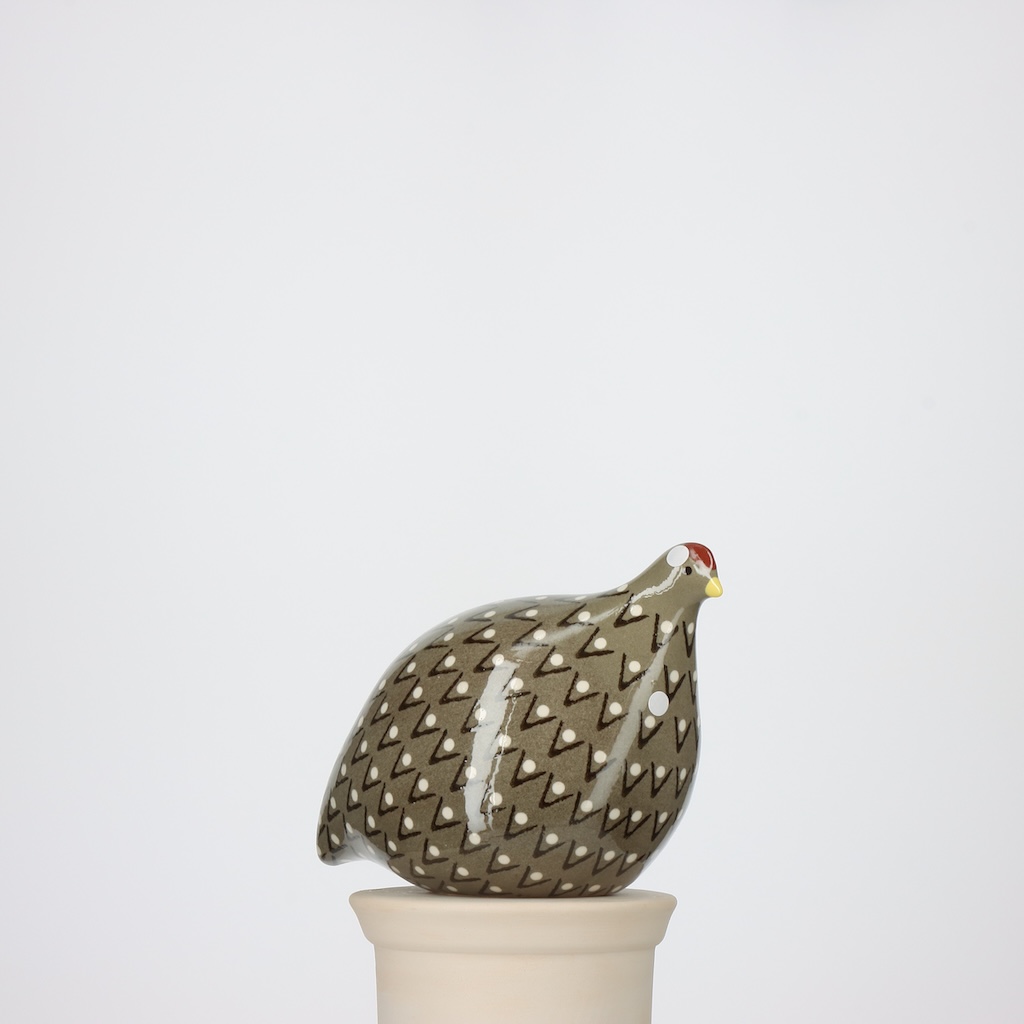 Caille petit modèle 2e choix Gris moucheté Noir n°532