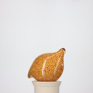 Caille petit modèle 2e choix Jaune moucheté Rouge n°534