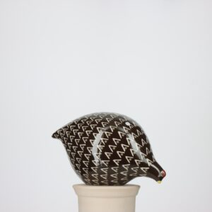 Caille grand modèle 2e choix Noir moucheté Blanc n°537