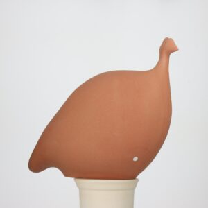 Pintade grand modèle 2e choix Orange uni Mat n°563