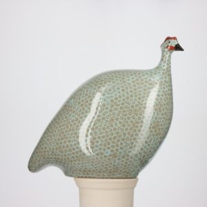 Pintade grand modèle 2e choix Gris moucheté Bleu Ciel n°571