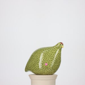 Caille petit modèle 2e choix Vert moucheté Jaune n°617