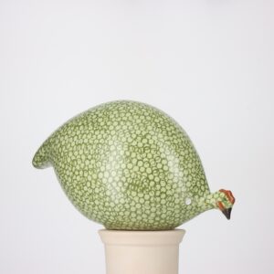 Pintade modèle qui picore 2e choix Vert moucheté Vert Chrome n°643