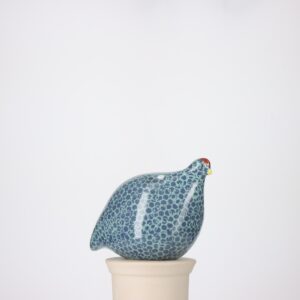 Caille petit modèle 2e choix Bleu moucheté Turquoise n°652