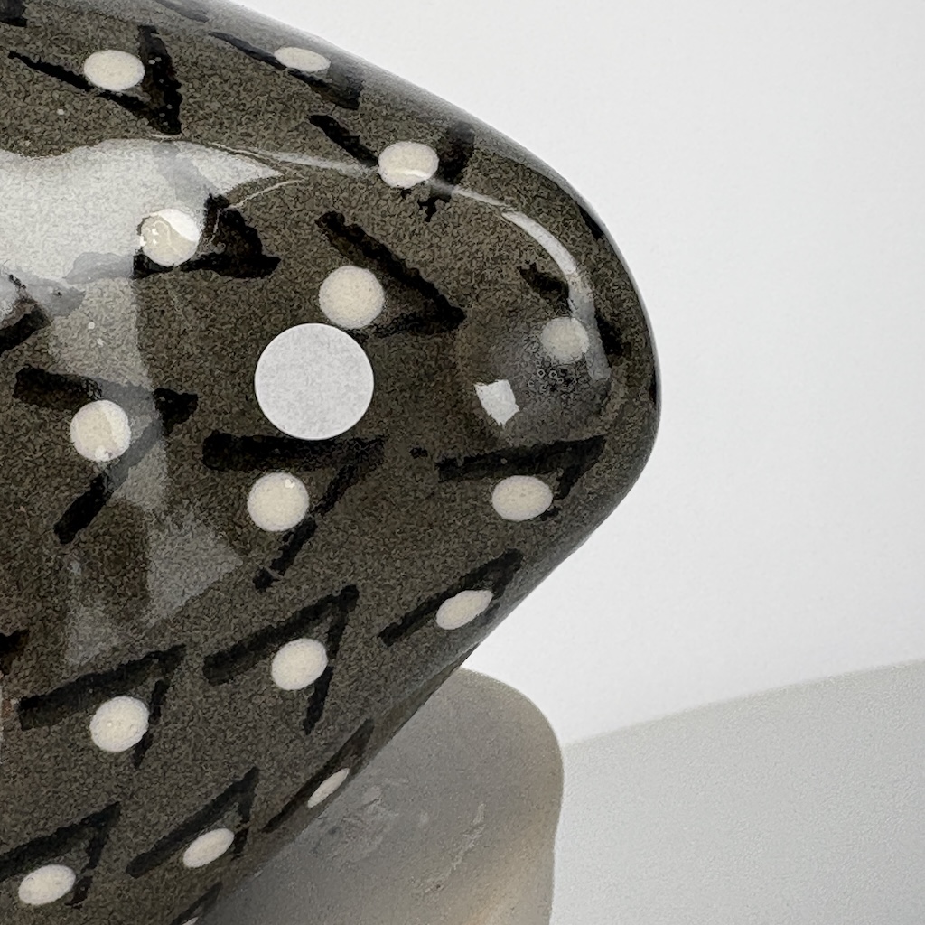 Caille petit modèle 2e choix Gris moucheté Noir n°653 – Image 2