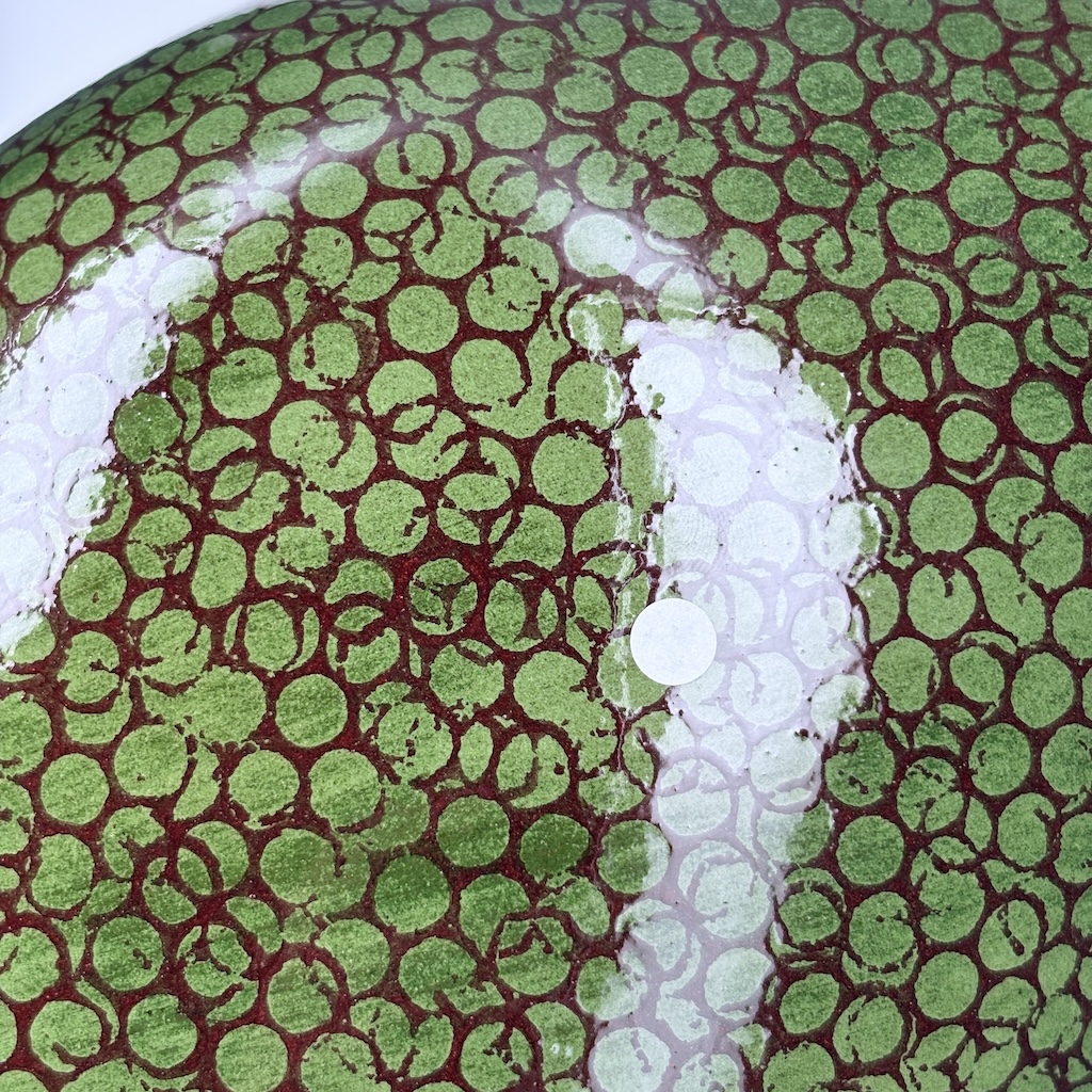 Pintade grand modèle 2e choix Vert moucheté Bordeaux n°683 – Image 2