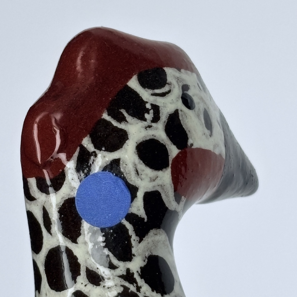 Pintade grand modèle 2e choix Noir moucheté Blanc n°685 – Image 2