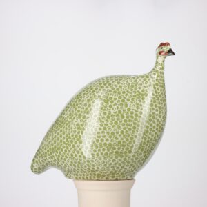 Pintade grand modèle 2e choix Vert moucheté Blanc n°686